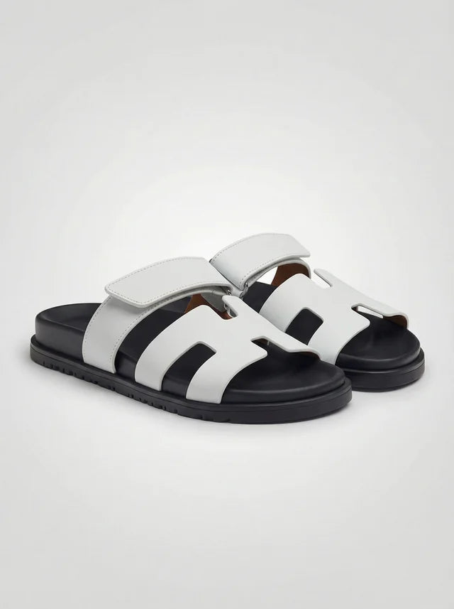 Sandales en Cuir Premium à Bride Élégante