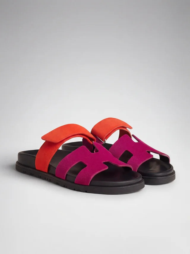 Sandales en Cuir Premium à Bride Élégante