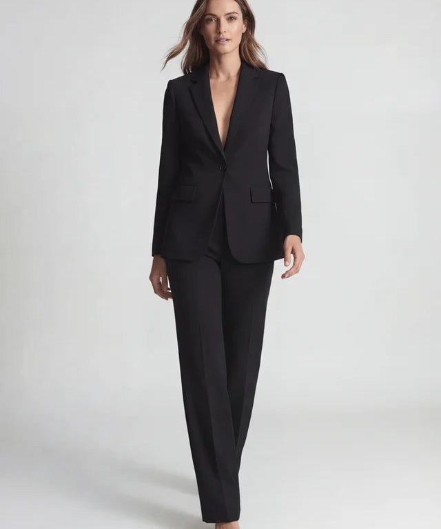 Manteau Long Élégant pour Femme Coupe Ajustée
