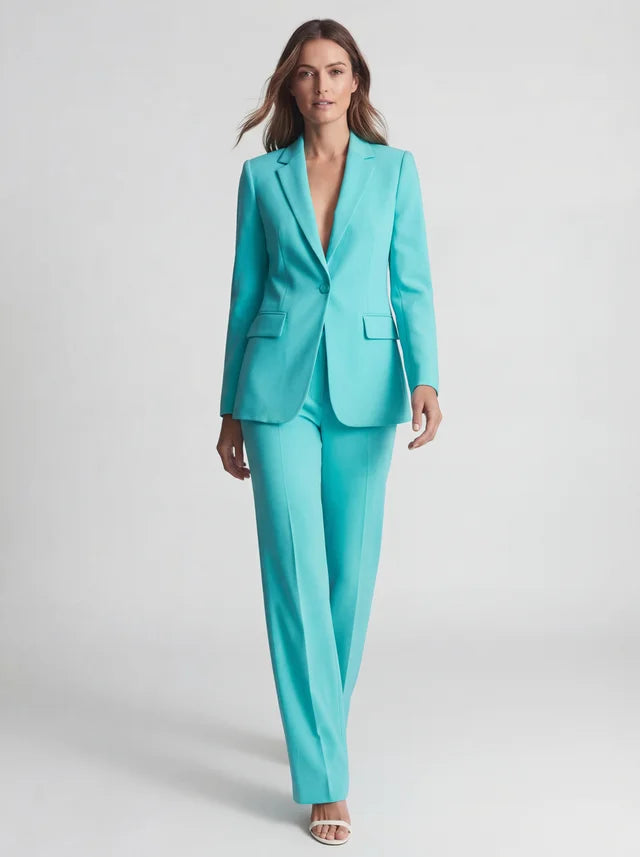 Manteau Long Élégant pour Femme Coupe Ajustée