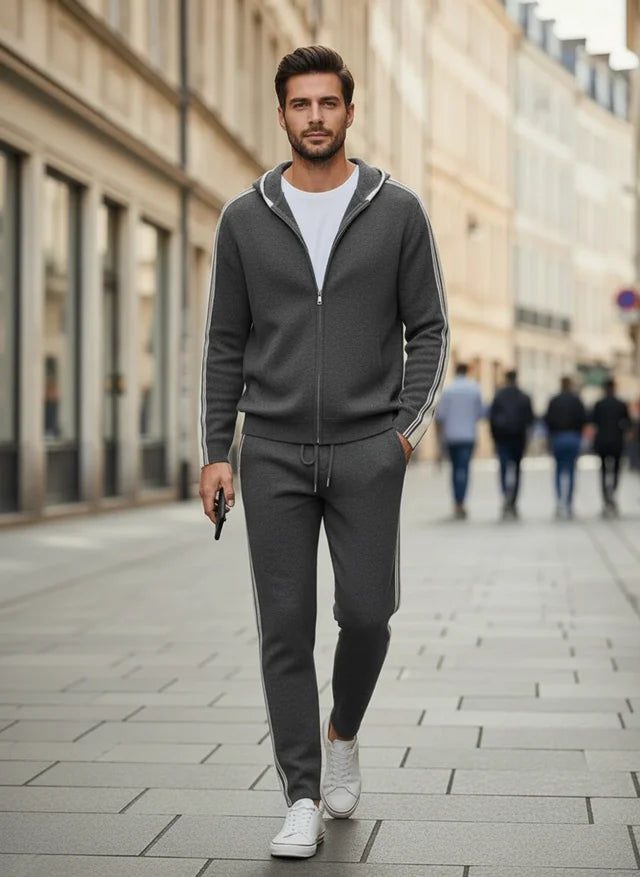 Ensemble Laine Mérinos Homme