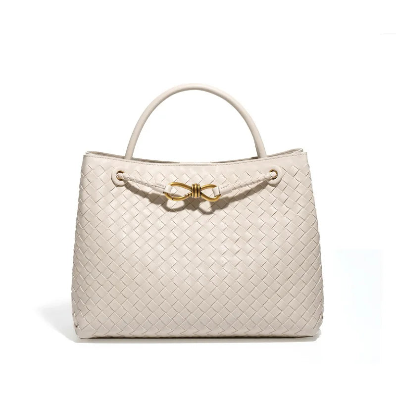 Sac à Main en Cuir PU Tressé