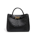 Sac à Main en Cuir PU Tressé