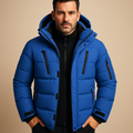 Veste d'hiver imperméable pour hommes – Veste chaude avec capuche et doublure