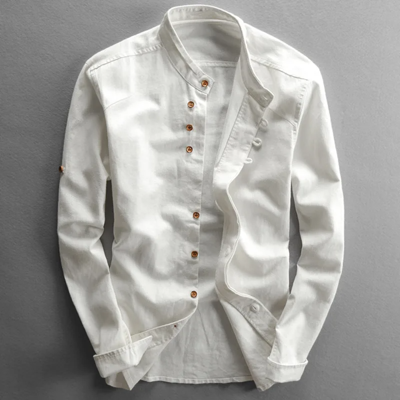 Chemise Lin Homme & Style Décontracté Chic