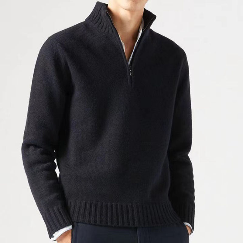 Pull-over à zip pour hommes
